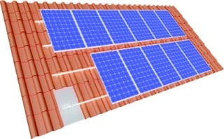 MRac Tile Roof Hook Solar PV Mounting System